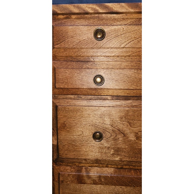 Fully Restored Mid-Century Modern Baumritter "Roommates" 4-Drawer Tall Chest For Sale - Image 10 of 12