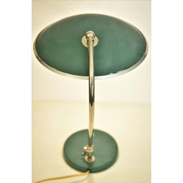 Swedish Functionalistic Table Lamp by Harald Notini for Böhlmarks Lampfabrik AB, 1930s For Sale - Image 6 of 13