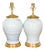 Asian Modern Porcelain Vases Table Lamps - Pair For Sale
