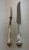 Traditional The Finest, Silver Plated Pair Carving Set, Carving Fork & Carving Knife, Chesterfield. For Sale - Image 3 of 12