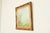 Abstract Original Artist Signed K. Kirum "Church in the Dale" Oil Painting in Carved Giltwood Frame For Sale - Image 3 of 16