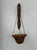 1960s Rattan Style Plant Hanger and Bracket For Sale - Image 4 of 7