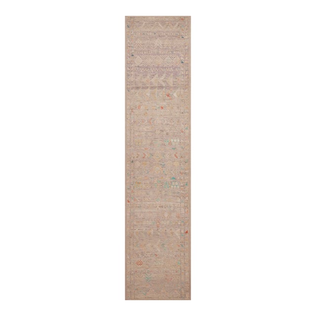 Nazmiyal Collection Modern Runner Rug For Sale