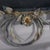 Vintage LaBarge Glass , Silver & Gilt Metal Floral & Foliage Pier Table & Mirror For Sale - Image 6 of 12