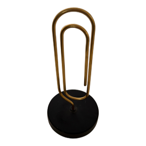 Vintage Oversized Paper Clip Holder