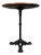 Vintage 20th Century Cast Iron Side Table with Oak Top For Sale