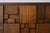 MCM Lane Brutalist Staccato Lowboy Dresser & Mirror Set For Sale - Image 10 of 18