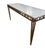 1960s Attributed to Paul M. Jones Neoclassical Style Bronze & White Marble Console Table, Usa, 1960s For Sale - Image 9 of 10