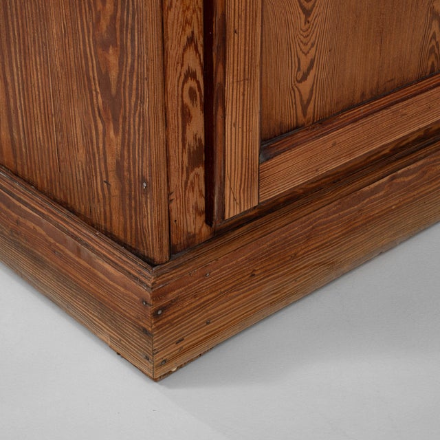 19th Century 19th Century France Brown Wood Display Cabinet For Sale - Image 5 of 11