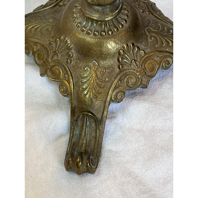 Vintage 48'-65” Italy Brass Valet Stand Hollywood Regency Butler Pineapple For Sale - Image 9 of 12