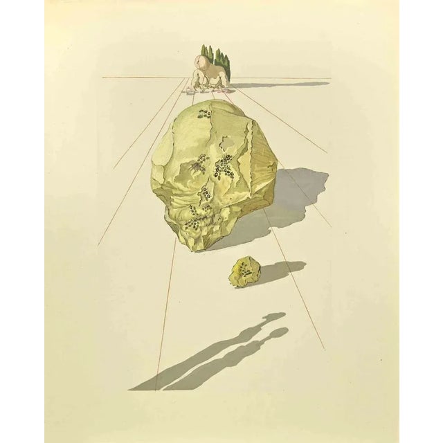Salvador Dalí, The Traitors, Woodcut, 1963 For Sale - Image 4 of 4