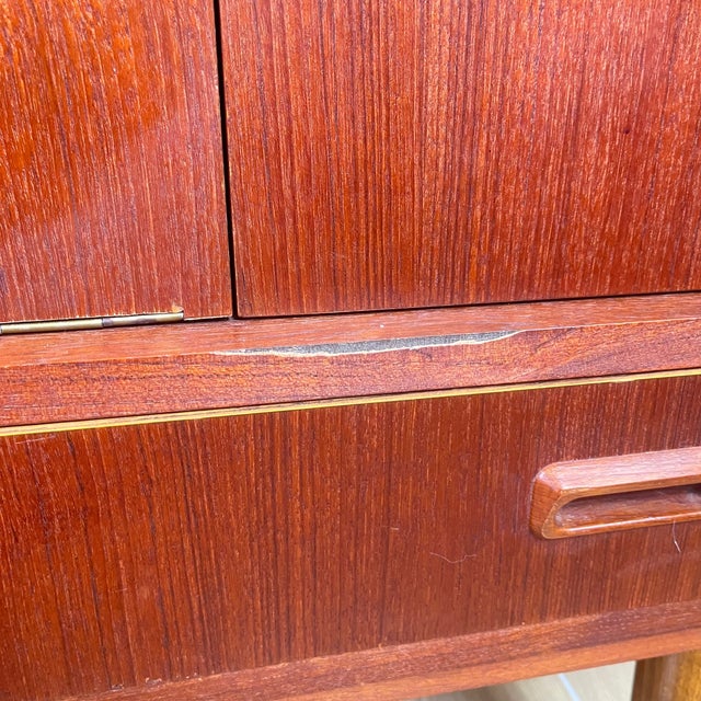 Mid-Century Modern Scandinavian Style Sideboard or Bar Cabinet, 1960s-1970s For Sale - Image 15 of 16