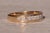 Metal The 153rd Street: Channel Set Princess Cut Diamond Band in Yellow Gold For Sale - Image 7 of 10