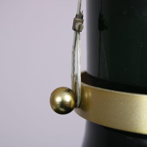 Glass Hanging Lamp from Holmegaard, Denmark, 1960s For Sale - Image 7 of 9