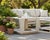 Wood Imperial Grove Outdoor Solid Teak Wood, Natural Look End Table For Sale - Image 7 of 9