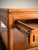 Midcentury Modern MCM Vintage Asian Modern Teak Finish End Table Side Table Nightstand With Drawer in the Style of Mastercraft & Century Furniture For Sale - Image 9 of 12