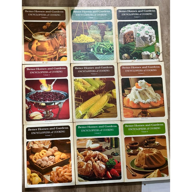 Mid-Century Modern Vintage 1973 Better Homes and Gardens Encyclopedia of Cooking Complete Set 1-20. For Sale - Image 3 of 7
