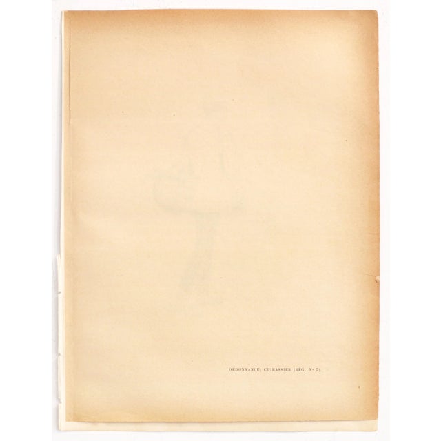 1893 French Cavalry Lithographs, Firmin Didot - Vallet (Set #4) - Set/Pair For Sale - Image 6 of 7