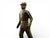 Metal Mid-Century Bronze Industrial Worker Sculpture, 1960s For Sale - Image 7 of 14