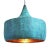Industrial Copper Hammered Hat Lantern XL For Sale - Image 3 of 5