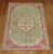 Early 20th Century Antique Green Pink Turkish Ghiordes Rug - 3'9" x 5'5" For Sale - Image 5 of 5