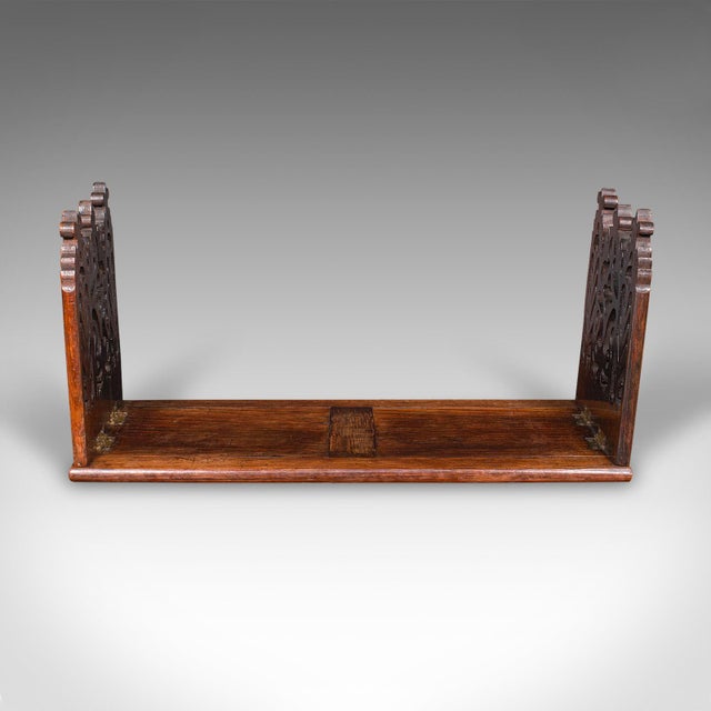 Antique Extending Book Slide, English, Novel Rest, Home Library, Victorian, 1880 For Sale - Image 4 of 10