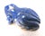 Miniature Well-Carved Frog of Lapiz Lazuli Stone - Frankie the Frog! For Sale - Image 17 of 17