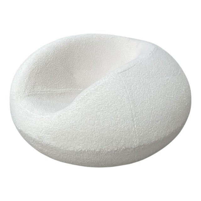 Vintage White Ball Chair, 1970 For Sale