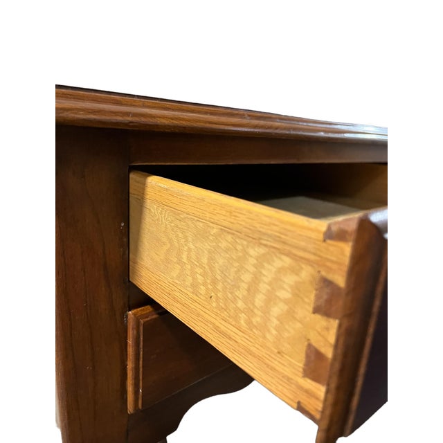 Queen Anne 1970s End Tables by Henkel and Harris Furniture For Sale - Image 3 of 5