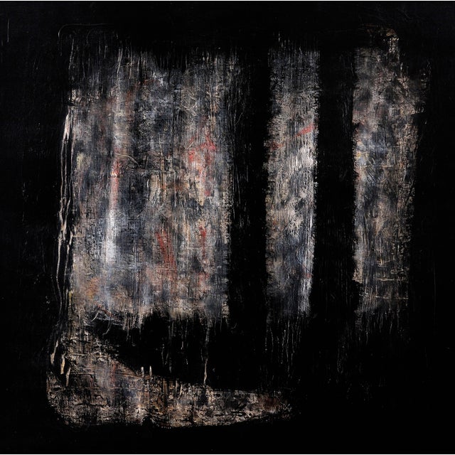 Massimo d'Orta, Il Grande Inverno MD 14, Abstract Painting, Mixed Media on Canvas, 2007 For Sale - Image 9 of 9