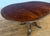 2020s Traditional Mahogany Drop Leaf Breakfast/Dining/Game/Occasional Table by Leighton Hall - Showroom Sample For Sale - Image 5 of 15