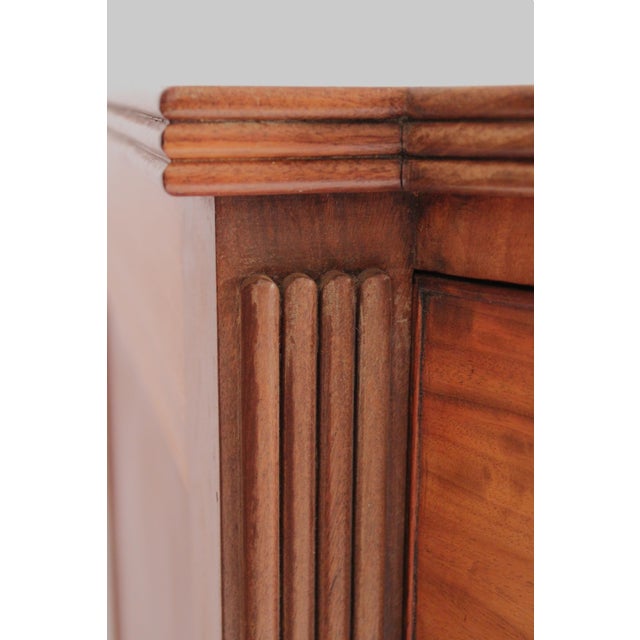 Wood William IV Mahogany D Shaped Chest of Drawers For Sale - Image 7 of 12