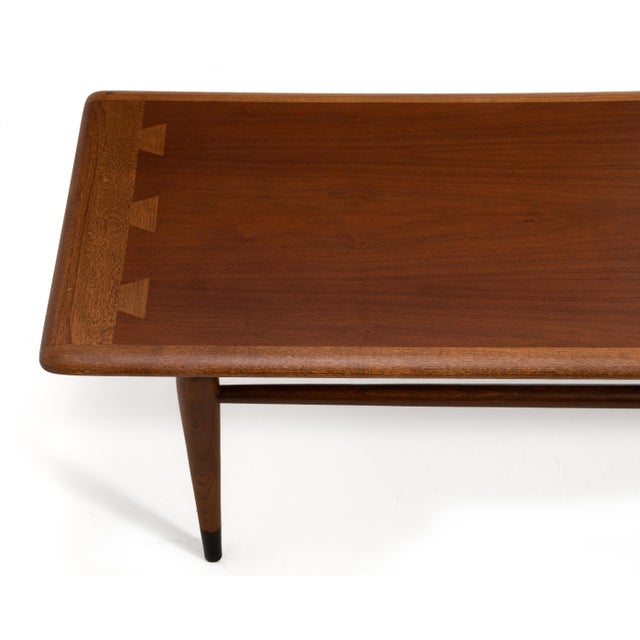 Lane Acclaim Series Mid Century Modern 56" Coffee Table Andre Bus 1960s For Sale - Image 9 of 16