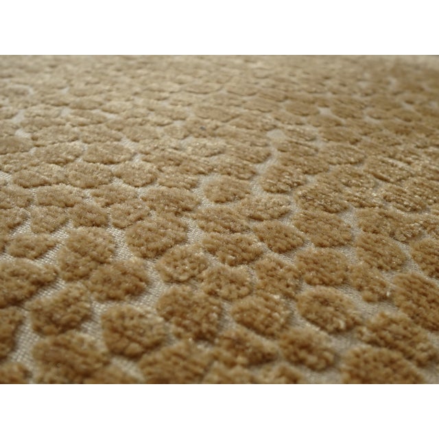 Wood Louis XV Armchairs in Beige Giraffe-Style Fabrics, 1950s, Set of 2 For Sale - Image 7 of 18