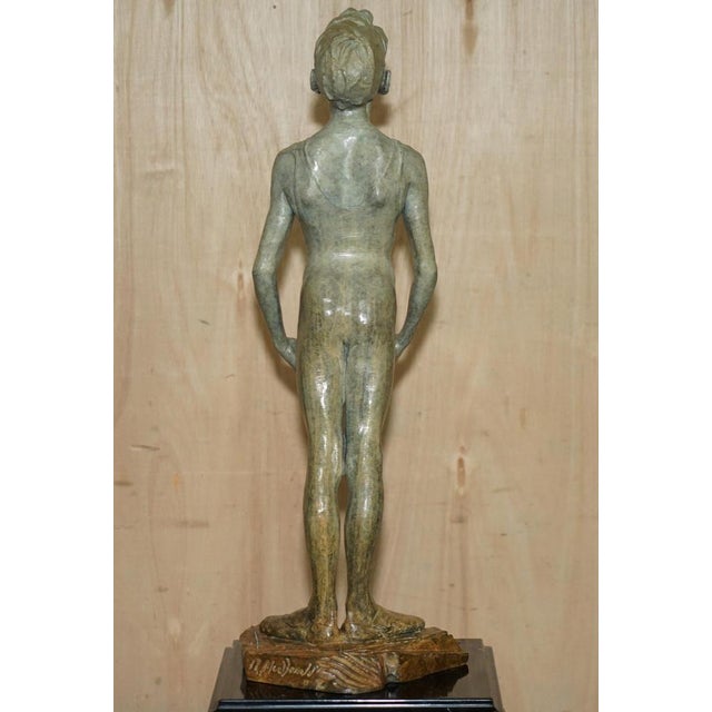 Richard Macdonald, First Position, Bronze and Marble For Sale - Image 15 of 18