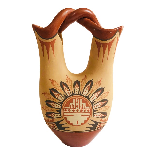 Arte Y Objetos De Coleccion Vintage Pueblo Wedding Vase Arte Y