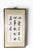 Decorative Framed Handpainted Chinese Calligraphy Scroll Art 1900's For Sale - Image 9 of 11