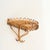 Midcentury Curved Rattan and Bamboo Wall Shelf by Franco Albini, Italy, 1960s For Sale - Image 6 of 11