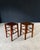 French Country Bistro Stools, 1930s, Set of 2 For Sale - Image 16 of 16