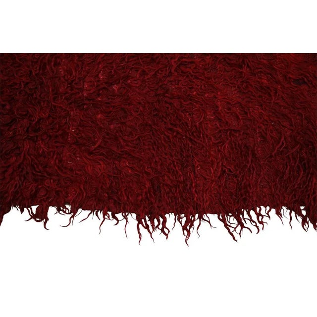 Oriental Hand Knotted Rug Turkish Modern Tulu Rug 2'11" x 4'2" For Sale In Houston - Image 6 of 8