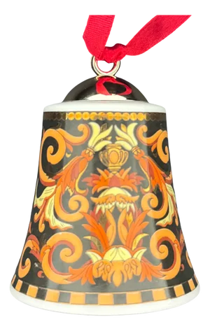 Christmas Bell Barocco by Versace for Rosenthal, 1994