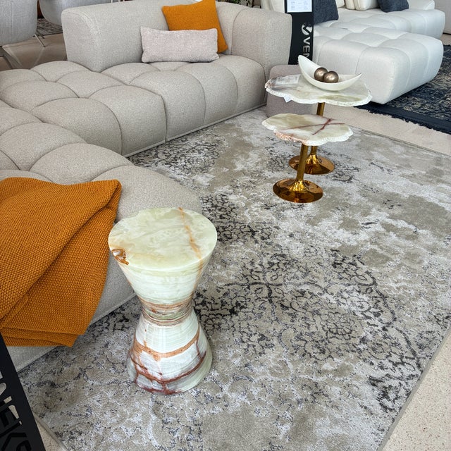 Early 21st Century Nighstand in Onyx and Marble by Forzini For Sale - Image 5 of 5