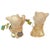 Vintage Uctci Japan Cat Flower Holders - A Pair For Sale - Image 4 of 11