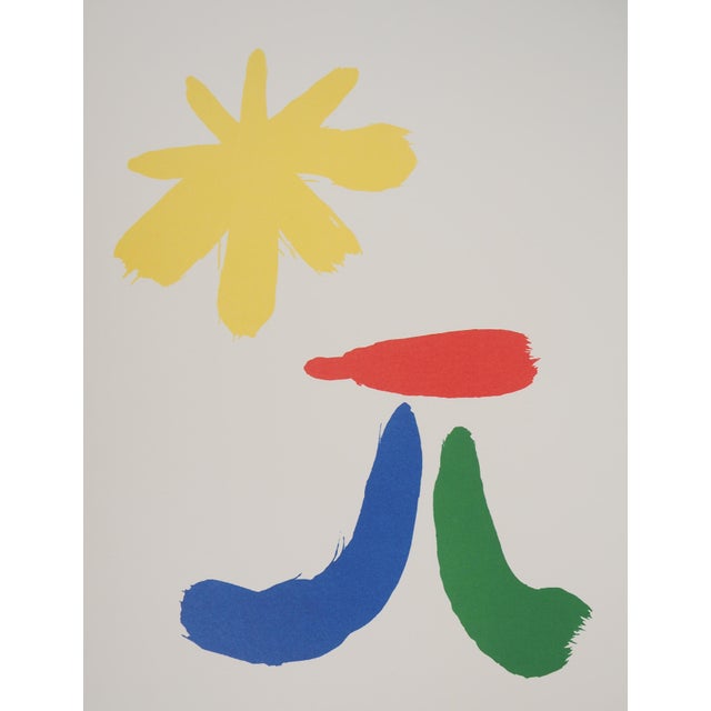 Modern Joan Miro, Cabin Under the Sun, Signed Lithograph For Sale - Image 3 of 6