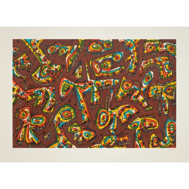 Antonio SAURA Abierta 10, 1989 Original numbered and hand-signed lithograph. Edition: 99 proofs on paper. Publisher and...