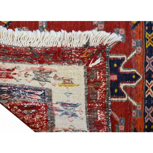 Early 20th Century Bakhtiari Rugs - a Pair For Sale - Image 9 of 11