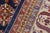 Textile Rustic Super Kazak Blue/Beige Wool Rug - 8'10'' X 12'0'' For Sale - Image 7 of 10