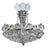 Mid 20th Century Modern Schonbek Trilliane Austrian Crystal Sconces - Pair For Sale - Image 4 of 6