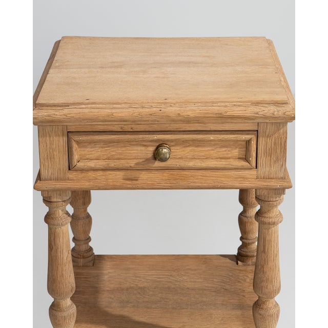 Early 20th Century French Oak Side Table For Sale In Greensboro - Image 6 of 15