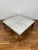 1970s Chrome & White Modern Marble Coffee Table Attributed to the Pace Collection For Sale - Image 4 of 12